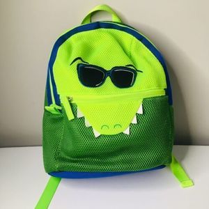 George Kids Play Baby Green Blue Monster Sunglasses Backpack Bag One Size*